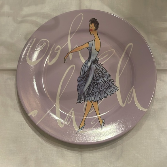 Rosanna “Purple Dessert Plates” New - Picture 6 of 8